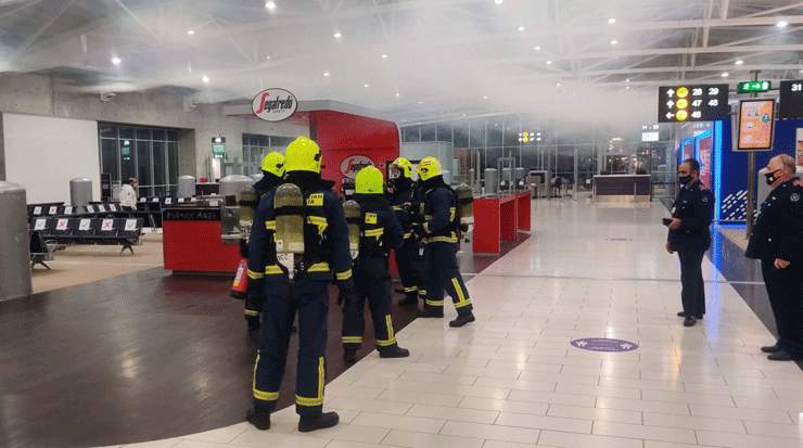 Emergency Exercise Performed at Larnaca Airport 