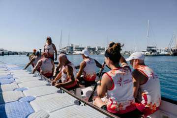 3rd International Dragon Boat Regatta at Ayia Napa Marina