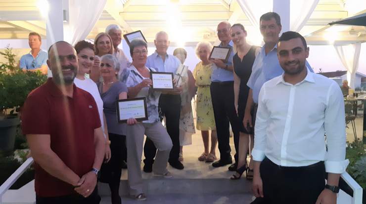 Repeat tourists to Larnaca Region honoured