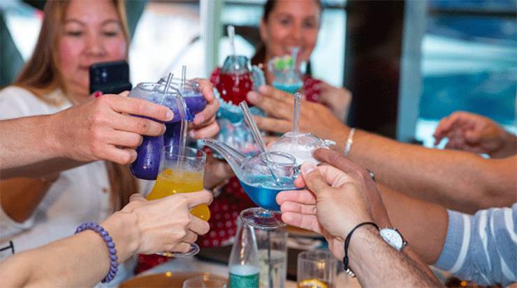 An evening of fun and relaxation for the Limassol Marina’s crew community