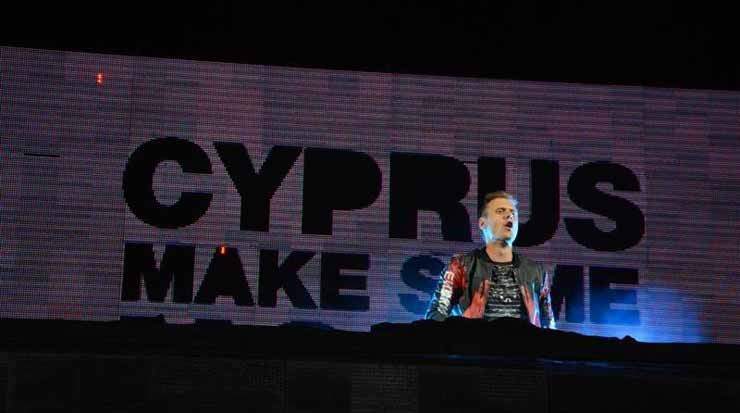 International DJ Armin Van Buuren in Cyprus