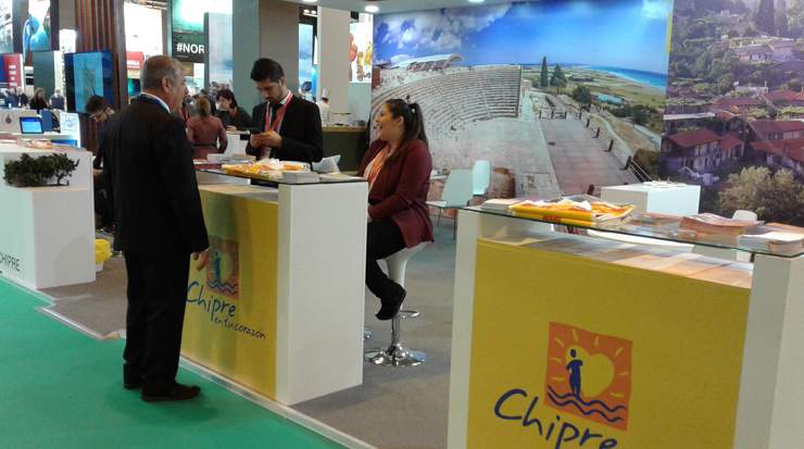 Fitur 2019, Madrid, Cyprus stand 