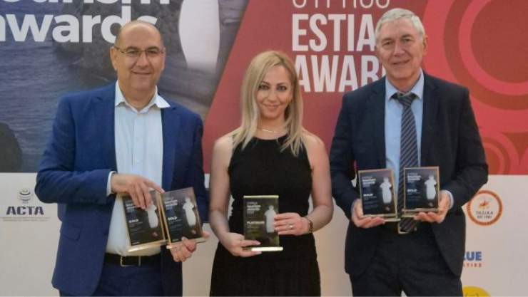 Larnaka Tourism Board wins five awards at the Cyprus Tourism Awards