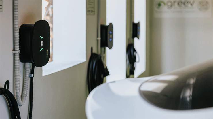 Limassol Marina’s EV charging stations