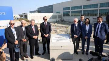 Foundation Stone for Phase II Development Works of Larnaca and Paphos Airports has been Laid