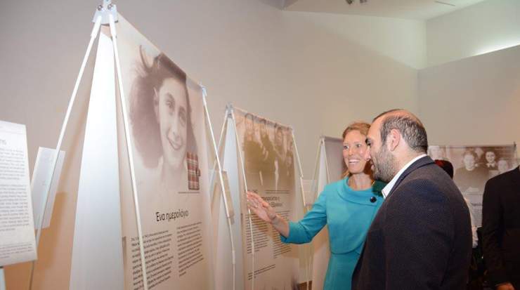 The History of Life of Anne Frank Exhibition in Ayia Napa
