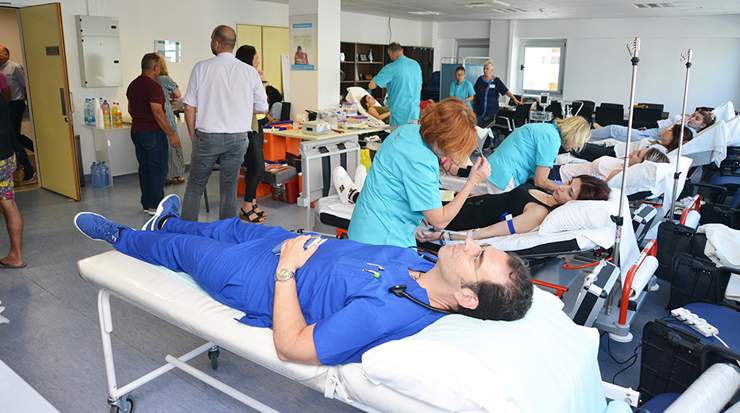 Cyprus Shipping Chamber blood donation drive