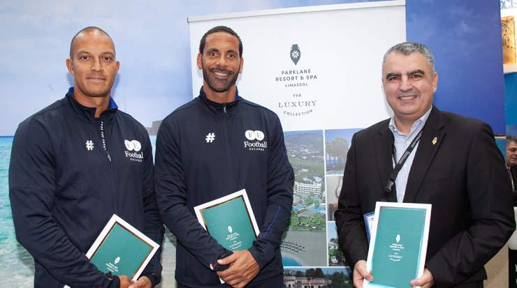 Parklane, a Luxury Collection Resort &amp; Spa confirmed training session dates with Rio Ferdinand and Bobby Zamora 