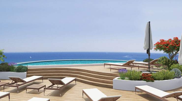 Althea also has a ground floor communal garden and a 12th-floor swimming pool