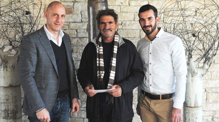 Ashiotis [left]: Our objective is to support initiatives and actions that help preservation