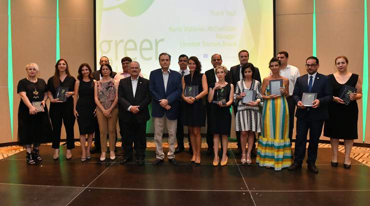 Green Label Awards ceremony for Limassol Hotels 