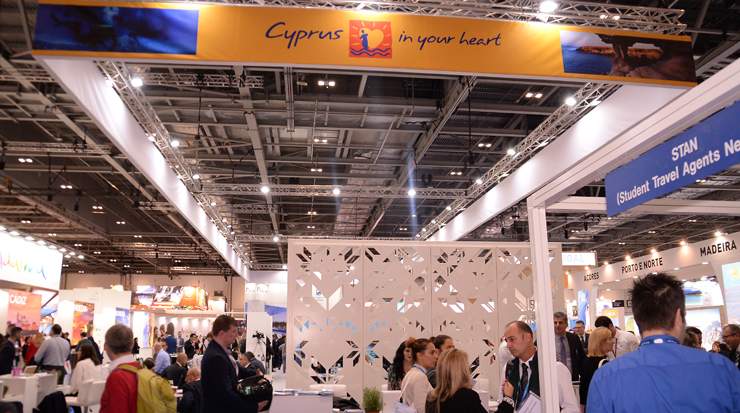 Cyprus stand at WTM 2019