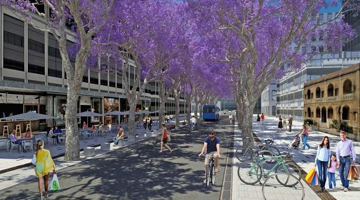 Artist impression of completed Makarios Avenue