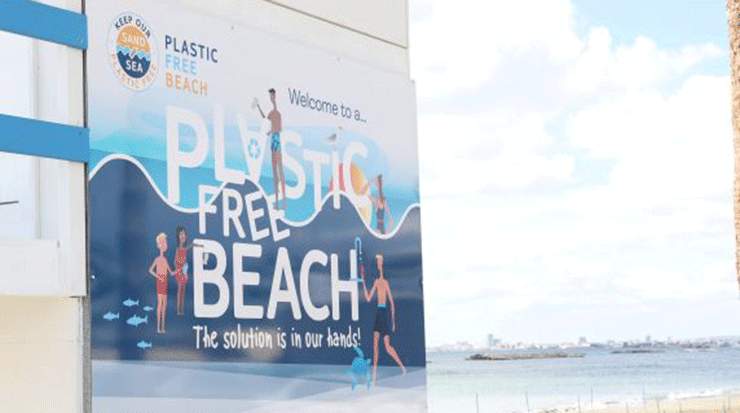 Yiannades Beach Goes Plastic Free