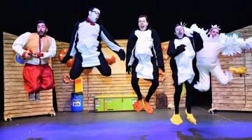 Maskarini Theatre’s Meet at the Ark at Eight is one of the day’s three shows 