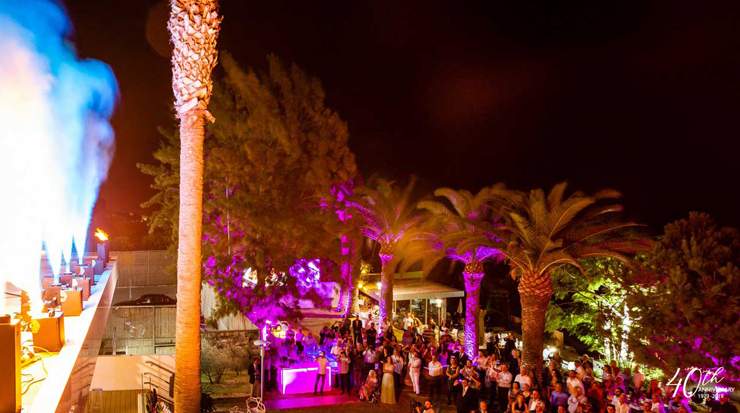 Cocktail party at Crowne Plaza Limassol celebrating 40 years 