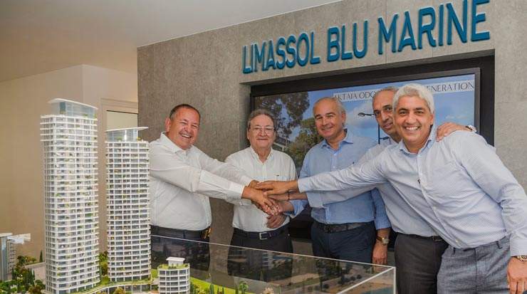 Consortium of two companies takes over construction of Limassol Blu Marine