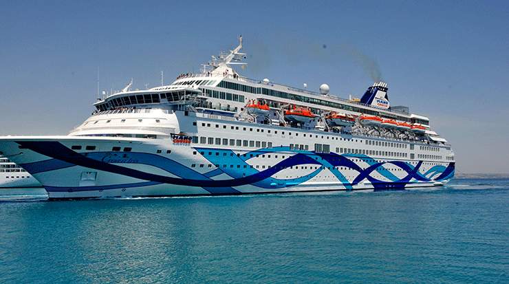 Cruise Ship arrivals to Larnaca Port
