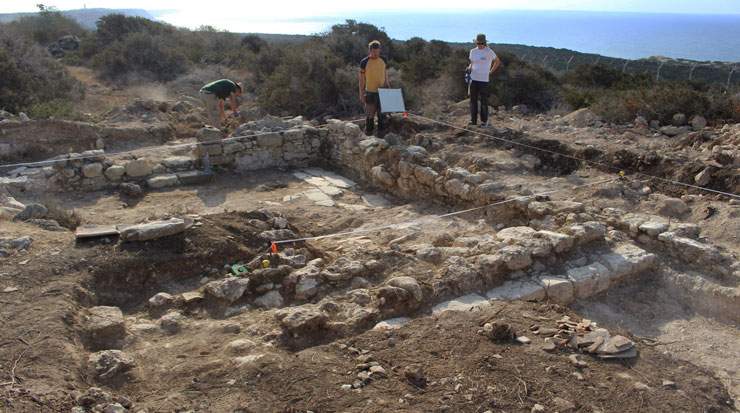 Excavation season at Akrotiri-Dreamers Bay