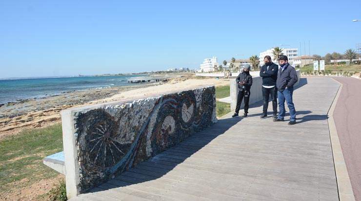 Municipality of Ayia Napa introduces mosaic bench 