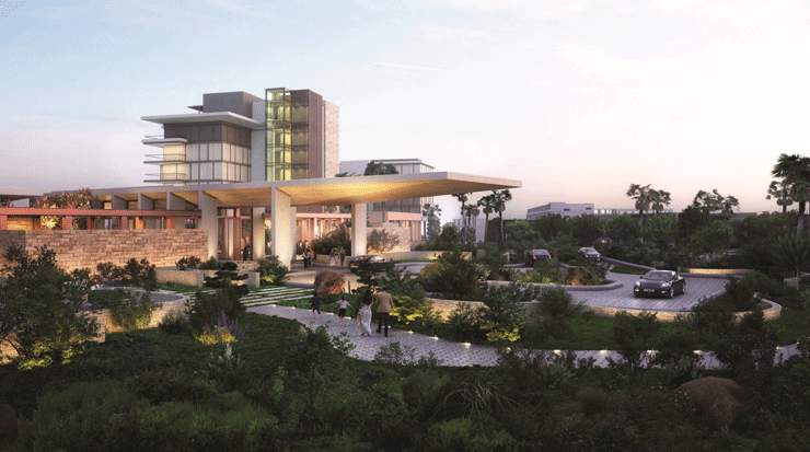 Artist impression of Grand Hyatt Limassol