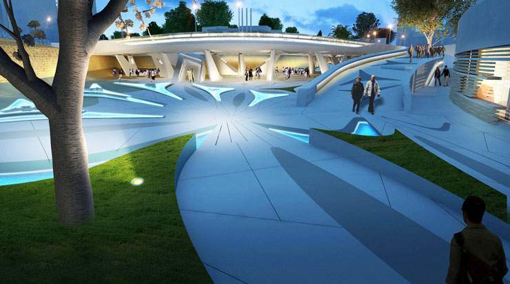 Rendering of Eleftheria Square