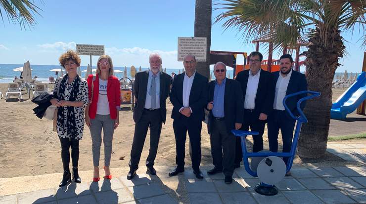 Municipality of Larnaca delivered outdoor fitness equipment