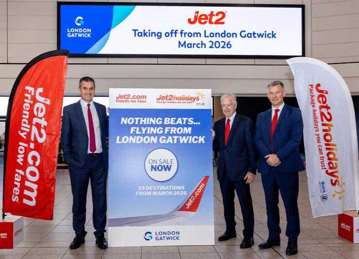 Jet2 Announces Launch of Flights and Holidays from London Gatwick