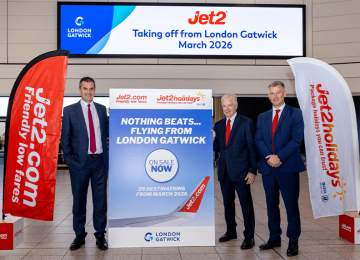 Jet2 Announces Launch of Flights and Holidays from London Gatwick