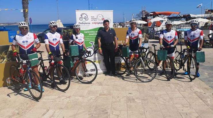 Marina Theodorou cycling team