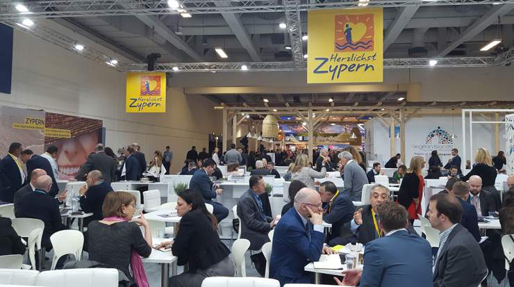 ITB Berlin, Deputy Ministry of Tourism Cyprus stand 