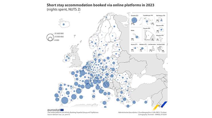 EU bookings via online platforms