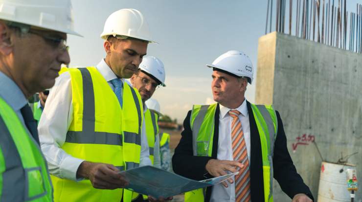 Construction site at City of Dreams Mediterranean