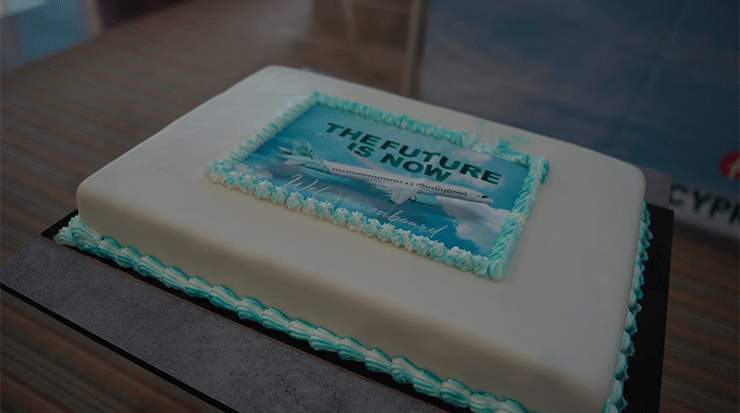 First Airbus A220 Commercial Flight for Cyprus Airways