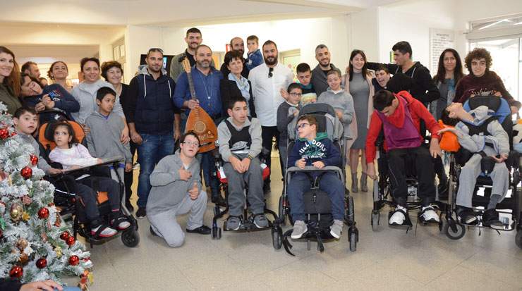 Ayia Napa Youth Council members and pupils