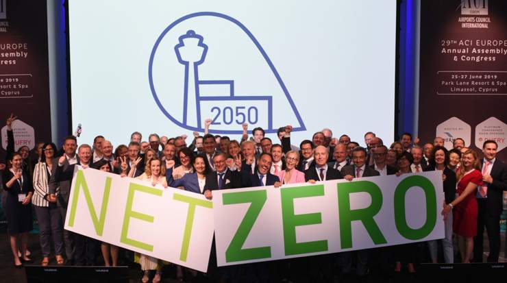 Hermes Airports signed commitment to become net zero for their carbon emissions by 2050 