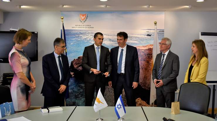 Deputy Ministry of Tourism Cyprus meets with Israeli Ministry of Tourism