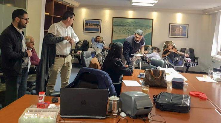 From the 16th Annual Blood Donation of Leptos Estates