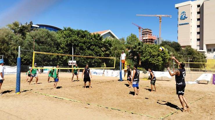 Charity beach volley tournament organised by Cyprus Shipping Chamber