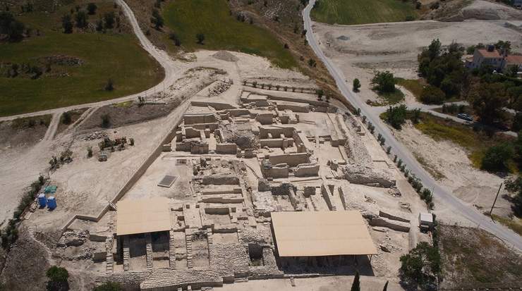Ancient Idalion archaeological site