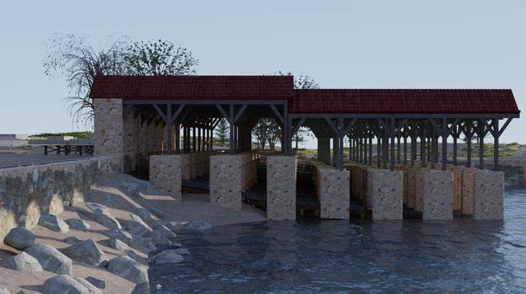 Ancient Port of Kition archaeological site