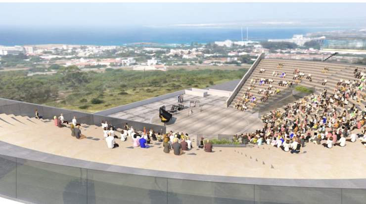 Artist impression of the Ayia Napa Amphitheatre