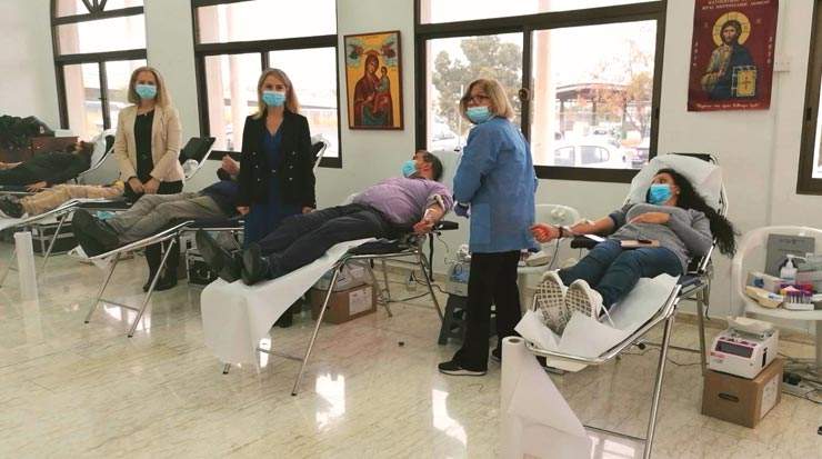 Cyprus Shipping Chamber blood donation drive