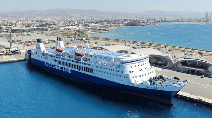 MV DALEELA at DP World Limassol