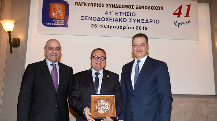 Cyprus Hotel Association Honoured Angelo Loizou