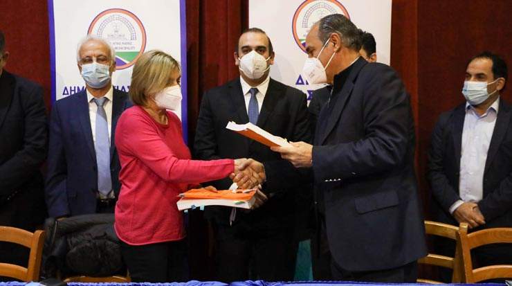 Signing of Contract for Provision of Services for Elaboration of SVAK in Free Famagusta 