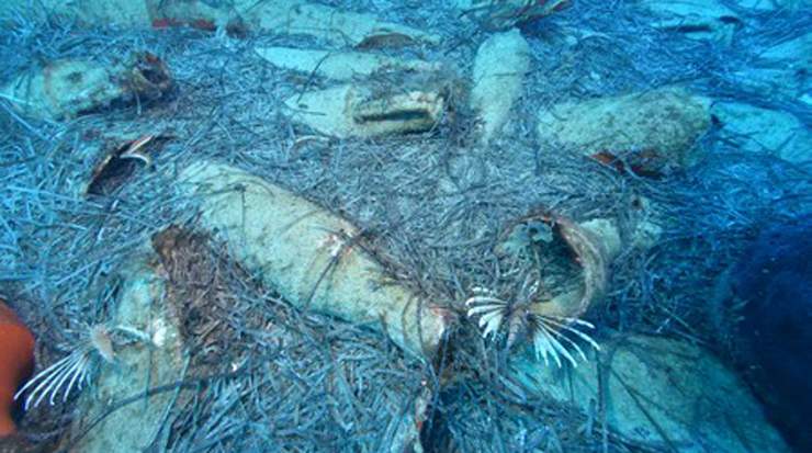 Ancient shipwreck found in the Sea off Protaras 