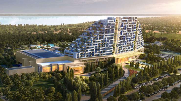 An artist’s impression of City of Dreams Mediterranean