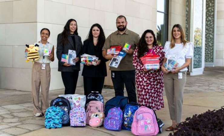 City of Dreams Mediterranean supports children with essential school supplies 