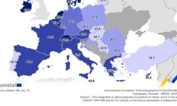 40 Percent of People Aged 65+ Consider Themselves Healthy, with Cyprus at 36.4 Percent